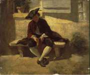 Meissonier Jean Louis Ernest Young Man with a Book  - Hermitage